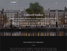 Tablet Screenshot of coldwellbanker.nl