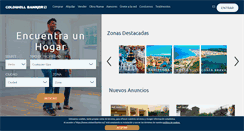 Desktop Screenshot of coldwellbanker.es