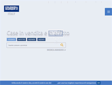 Tablet Screenshot of coldwellbanker.it